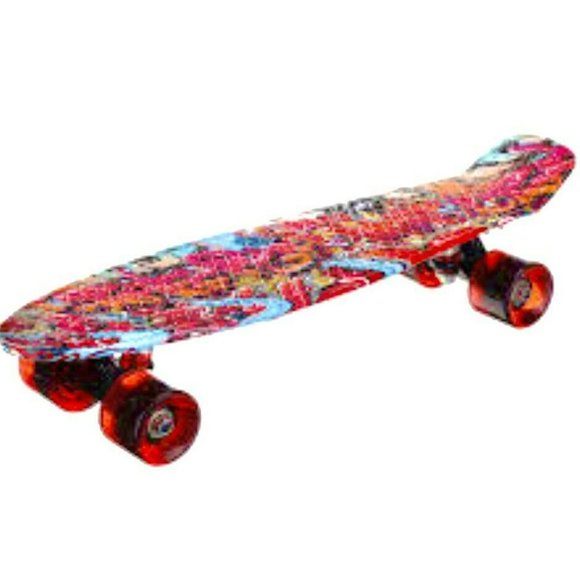 Sgodde Standard Kids Skateboard with Led Wheels for Beginners Girls Boys Age 6+‎ - Picture 10 of 10